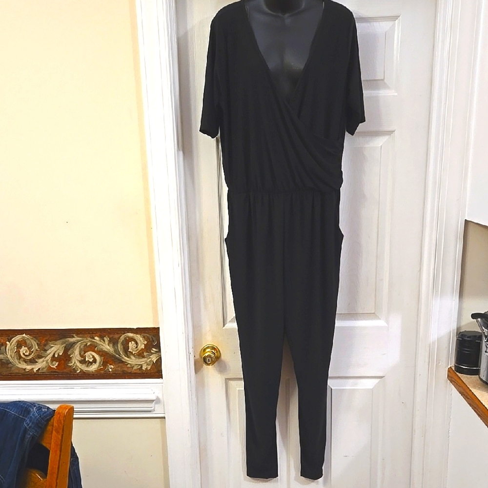 Charlotte Russe Elegant Black Jumpsuit